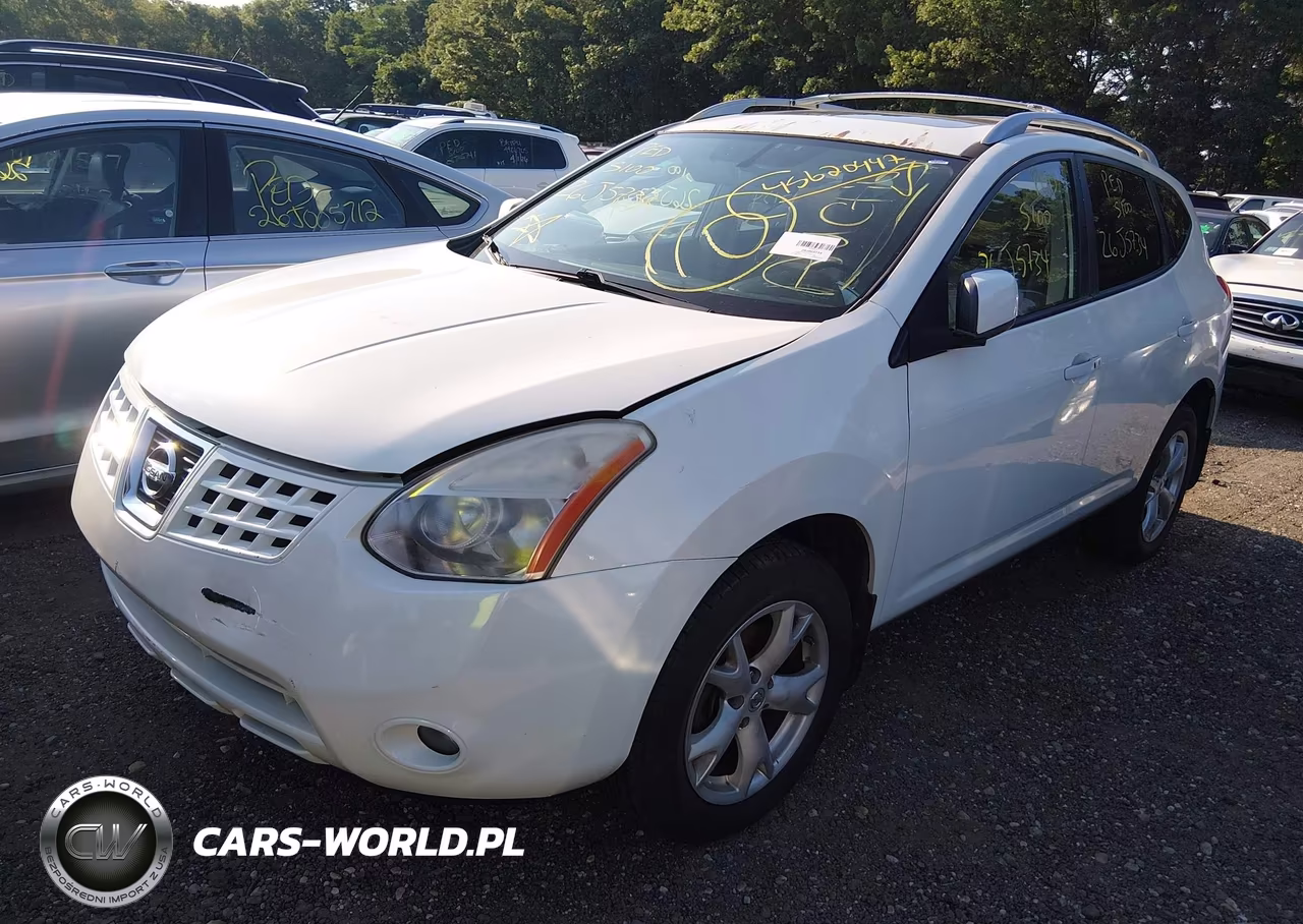 2008 Nissan Rogue Sl VIN:JN8AS58V58W102533 - 2