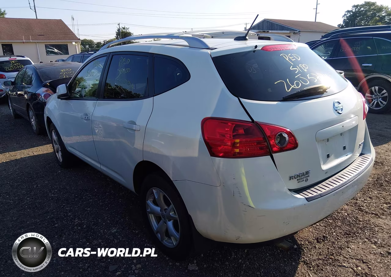 2008 Nissan Rogue Sl VIN:JN8AS58V58W102533 - 3