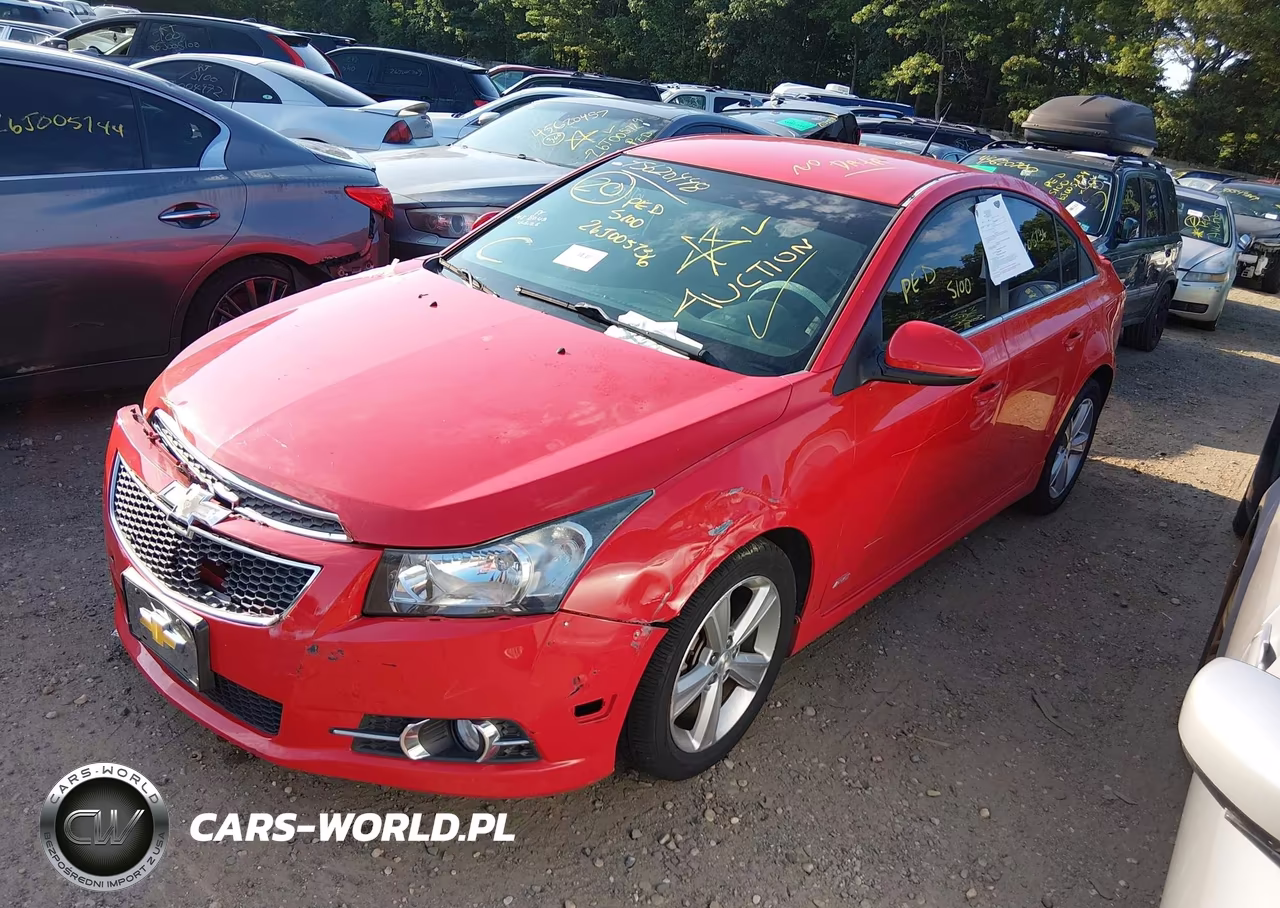 2014 Chevrolet Cruze 2Lt Auto VIN:1G1PE5SBXE7243947 - 2