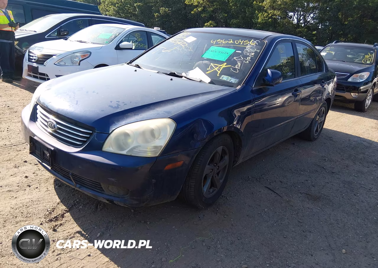 2008 Kia Optima Lx V6 VIN:KNAGE124985189684 - 2
