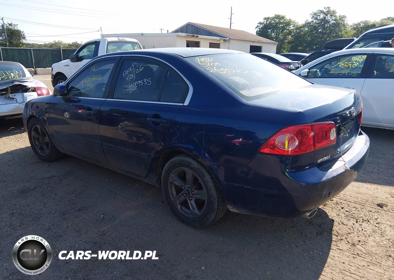 2008 Kia Optima Lx V6 VIN:KNAGE124985189684 - 3