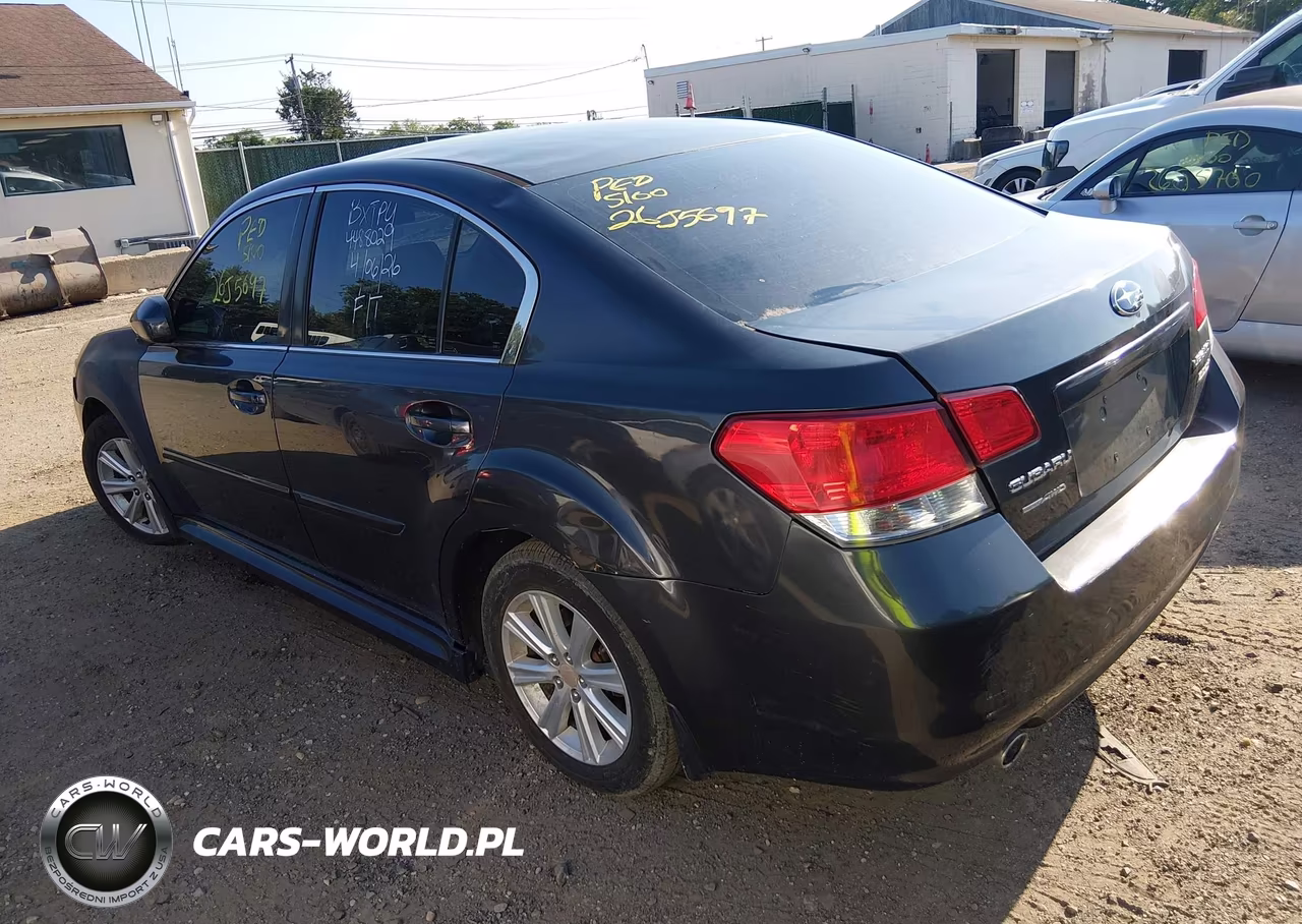 2011 Subaru Legacy 2.5I Premium VIN:4S3BMBC63B3260676 - 3