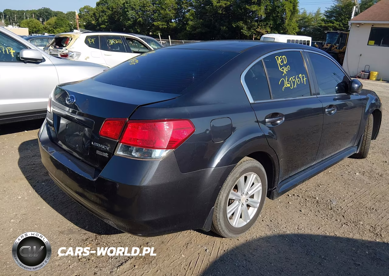 2011 Subaru Legacy 2.5I Premium VIN:4S3BMBC63B3260676 - 4