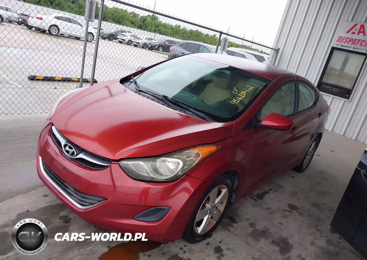 2013 Hyundai Elantra Gls VIN:5NPDH4AEXDH262547 - 2
