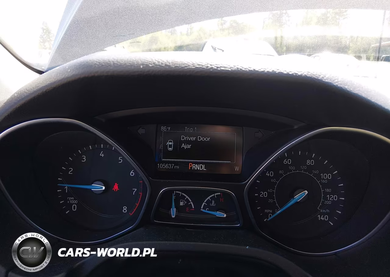 2017 Ford Focus Se VIN:1FADP3F24HL304455 - 7