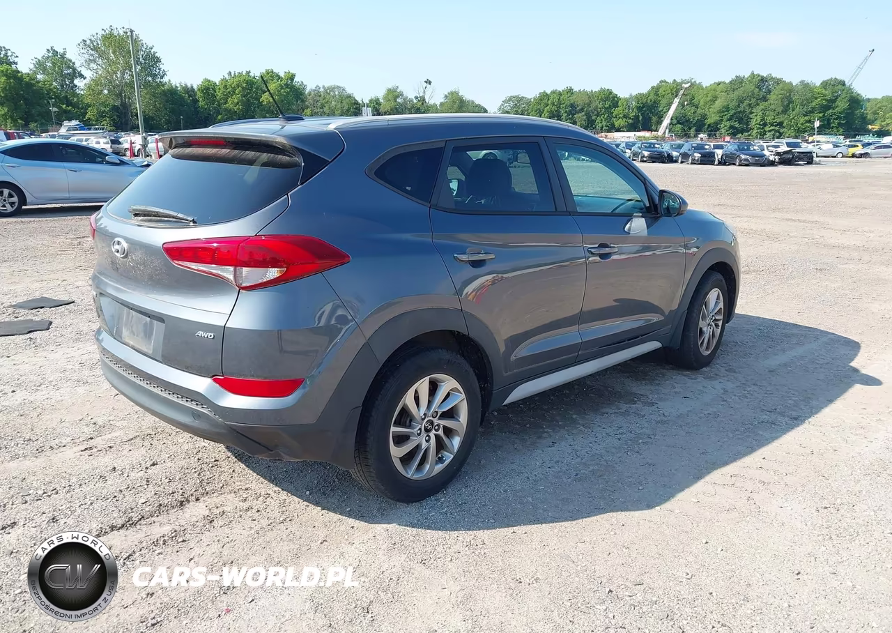2017 Hyundai Tucson Se VIN:KM8J3CA48HU405666 - 4