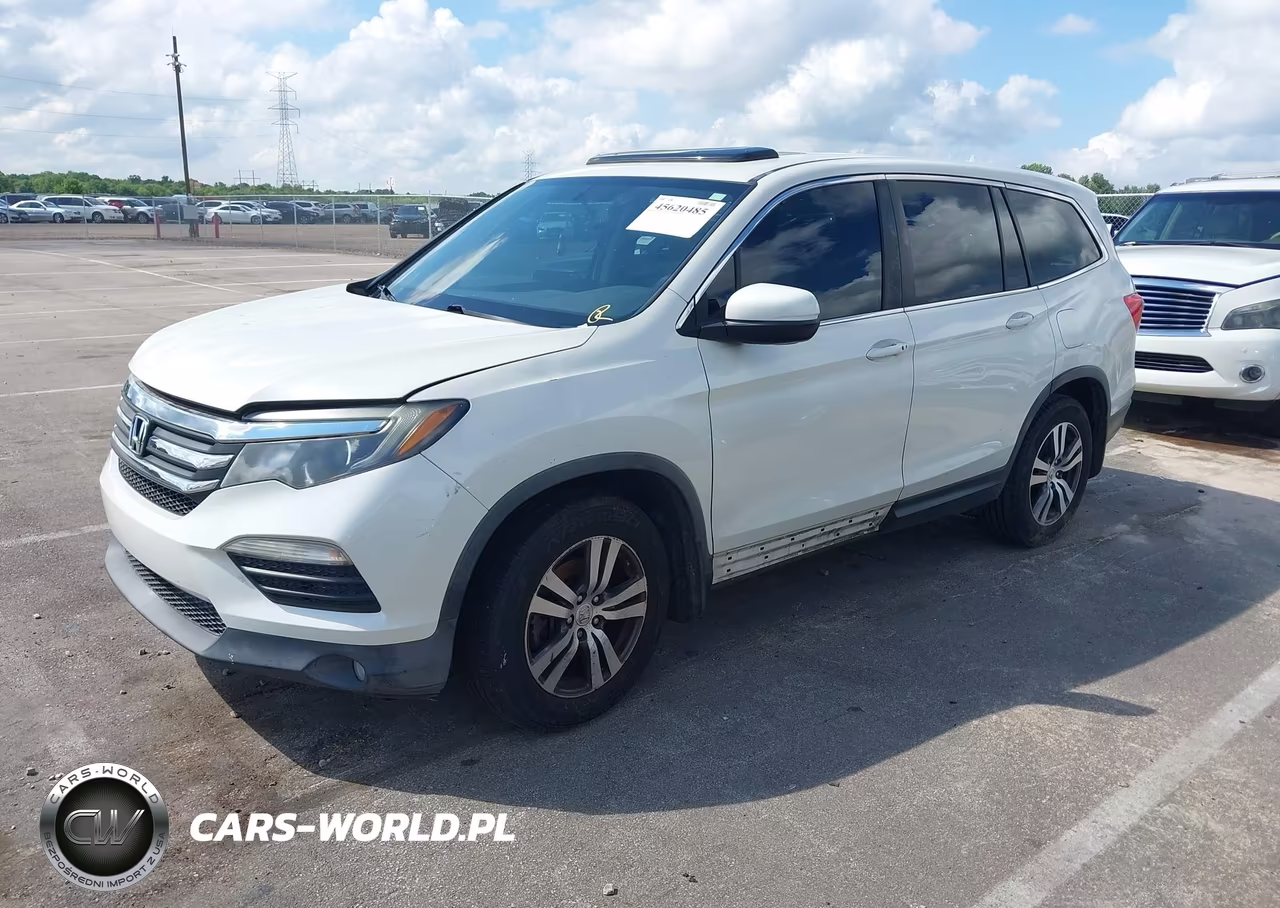 2016 Honda Pilot Ex-L VIN:5FNYF5H51GB026665 - 2