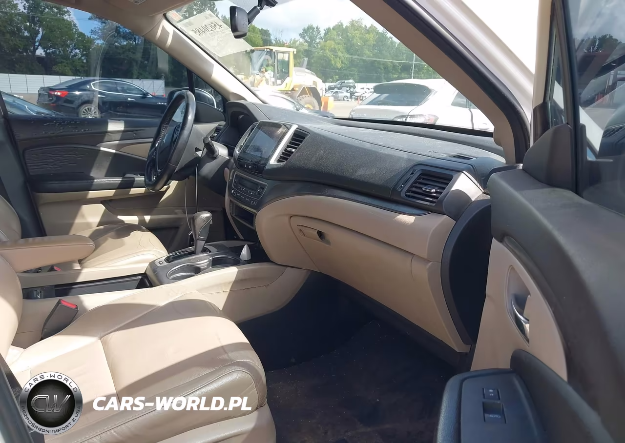 2016 Honda Pilot Ex-L VIN:5FNYF5H51GB026665 - 5