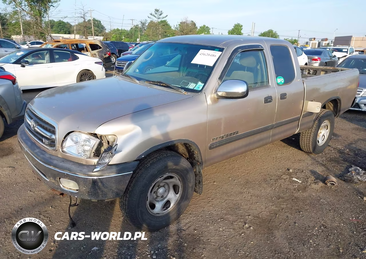 2002 Toyota Tundra Sr5 V8 VIN:5TBBT44162S288996 - 2