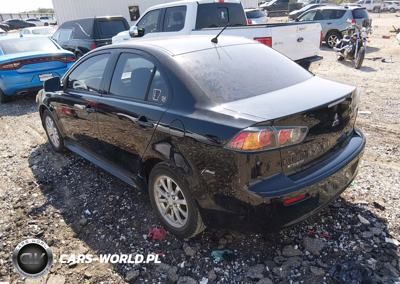 2010 Mitsubishi Lancer Es VIN:JA32U2FU1AU015067 - 3