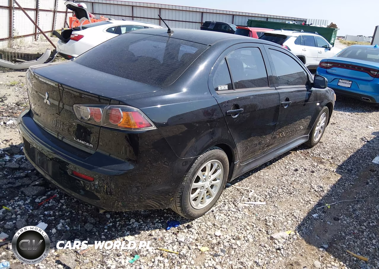 2010 Mitsubishi Lancer Es VIN:JA32U2FU1AU015067 - 4