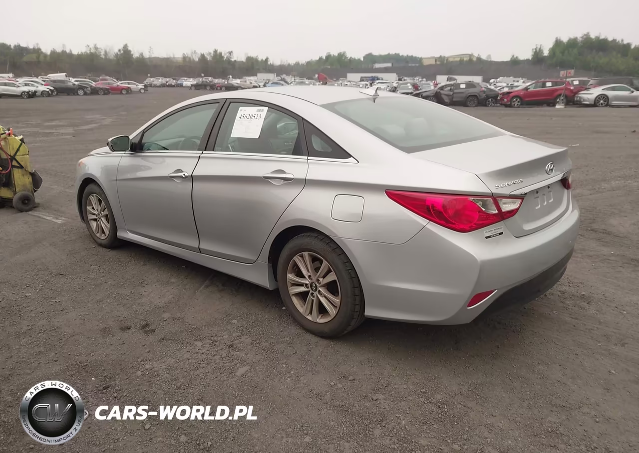 2014 HYUNDAI SONATA GLS VIN:5NPEB4ACXEH868758 - 3