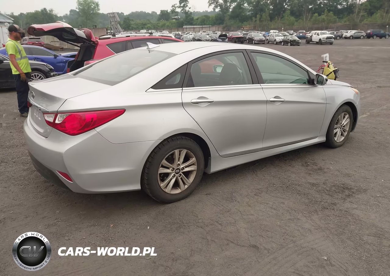 2014 HYUNDAI SONATA GLS VIN:5NPEB4ACXEH868758 - 4