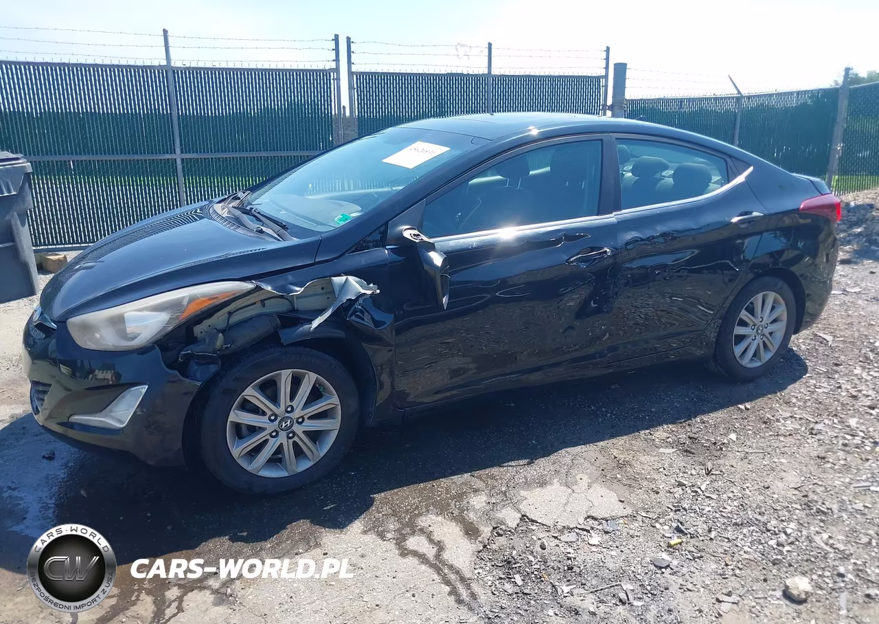 2015 Hyundai Elantra Se VIN:KMHDH4AE4FU259521 - 2