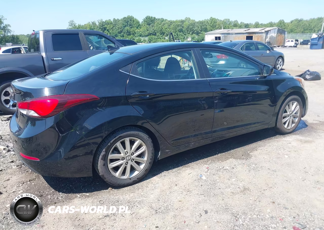 2015 Hyundai Elantra Se VIN:KMHDH4AE4FU259521 - 4