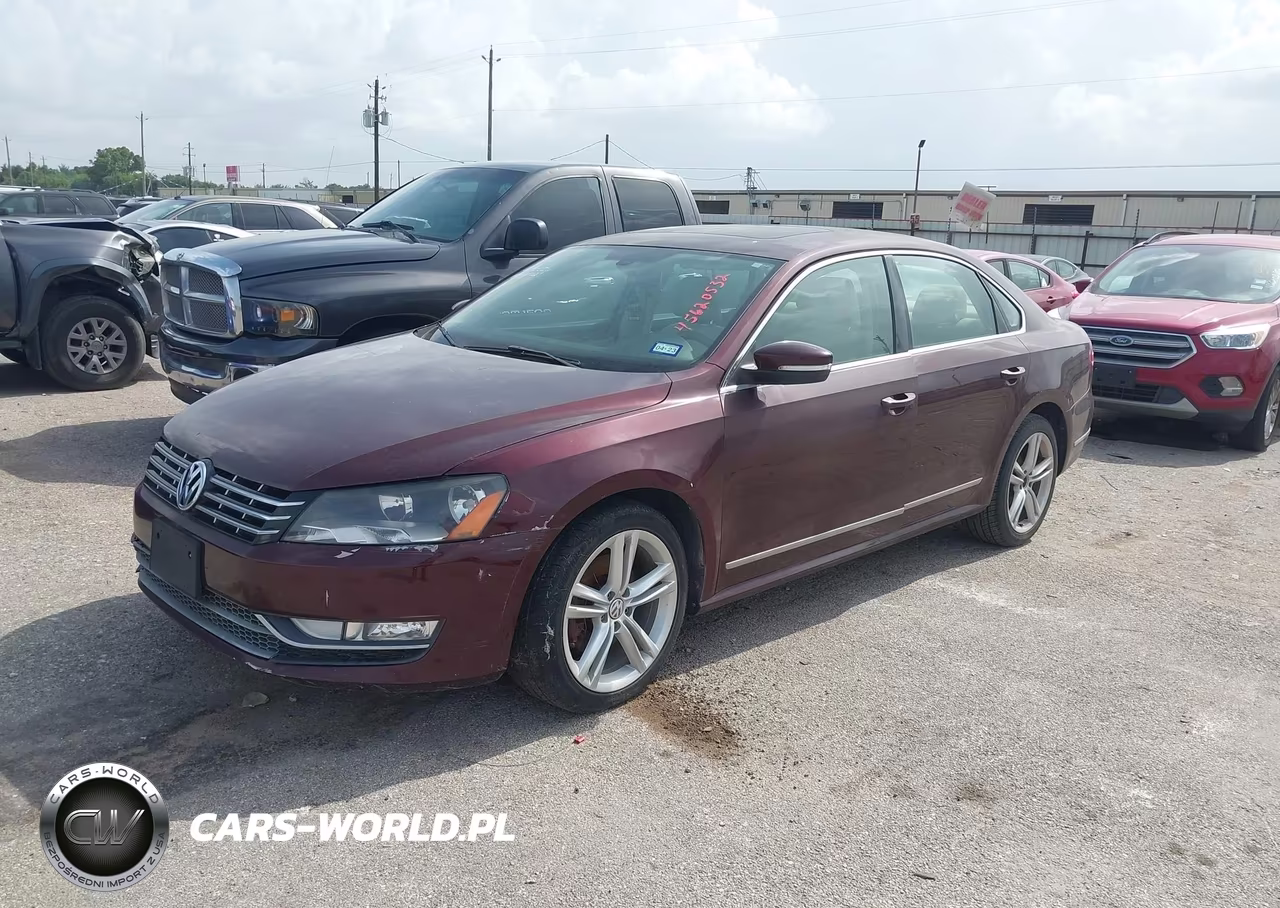 2013 Volkswagen Passat 2.0L Tdi Sel Premium VIN:1VWCN7A33DC058900 - 2