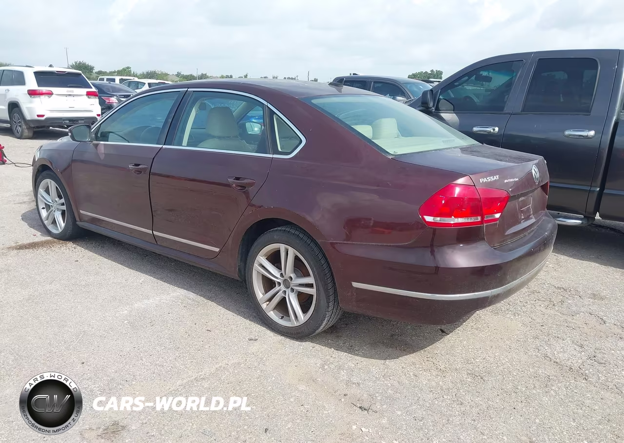 2013 Volkswagen Passat 2.0L Tdi Sel Premium VIN:1VWCN7A33DC058900 - 3
