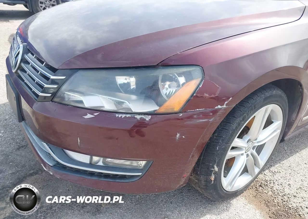 2013 Volkswagen Passat 2.0L Tdi Sel Premium VIN:1VWCN7A33DC058900 - 6
