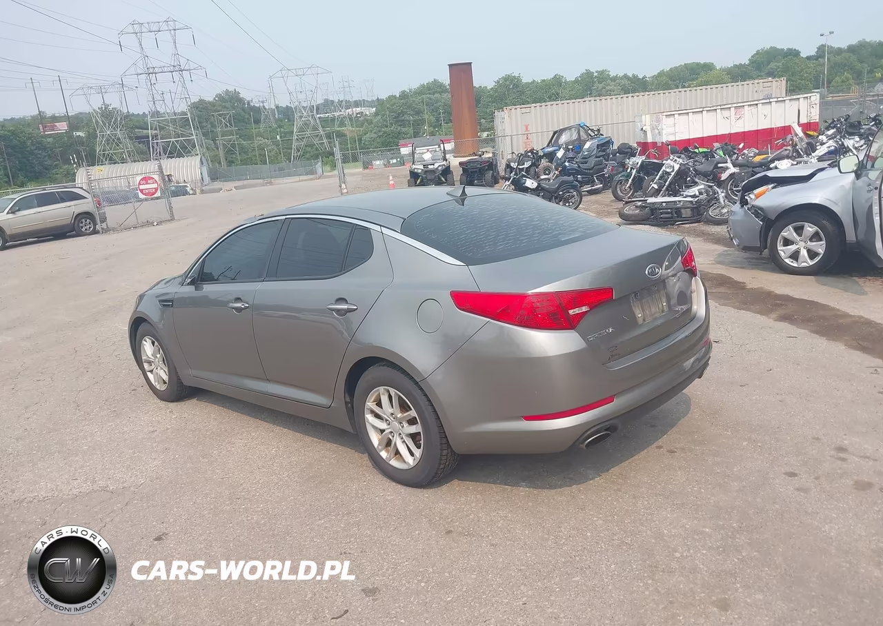 2012 Kia Optima Lx VIN:5XXGM4A75CG069789 - 3