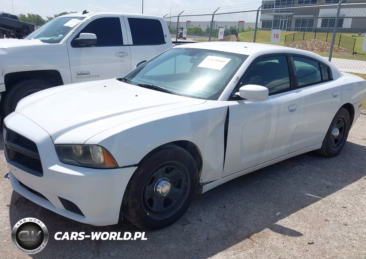 2012 Dodge Charger Police VIN:2C3CDXAGXCH222345 - 2