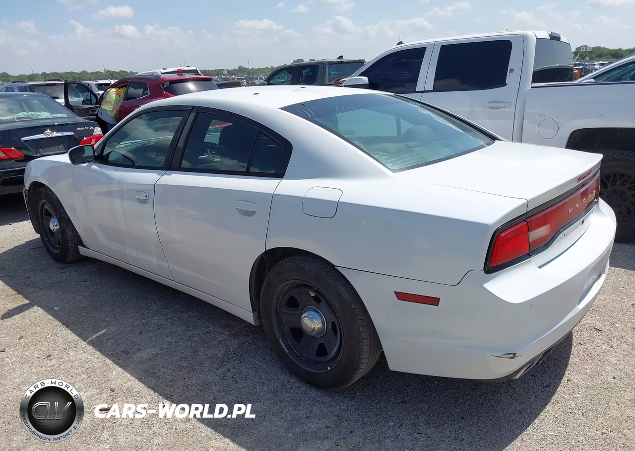2012 Dodge Charger Police VIN:2C3CDXAGXCH222345 - 3