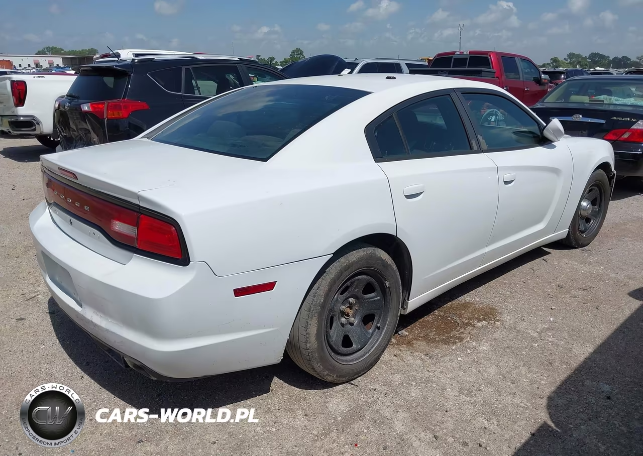 2012 Dodge Charger Police VIN:2C3CDXAGXCH222345 - 4