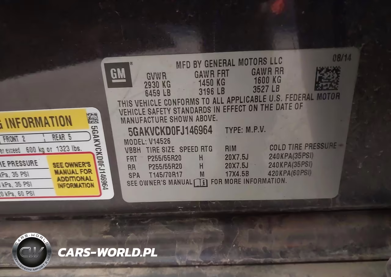 2015 Buick Enclave Premium VIN:5GAKVCKD0FJ146964 - 9
