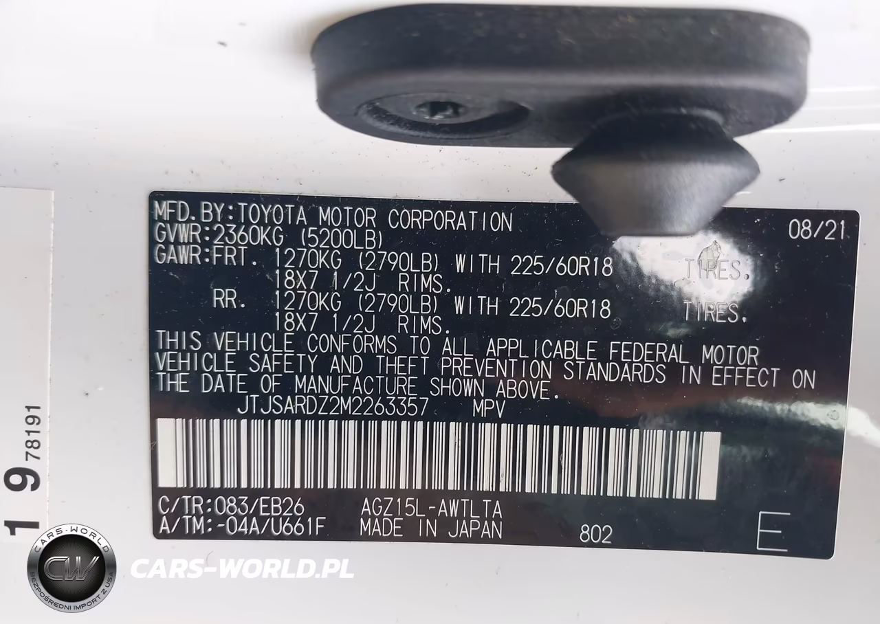 2021 Lexus Nx 300 F Sport VIN:JTJSARDZ2M2263357 - 9