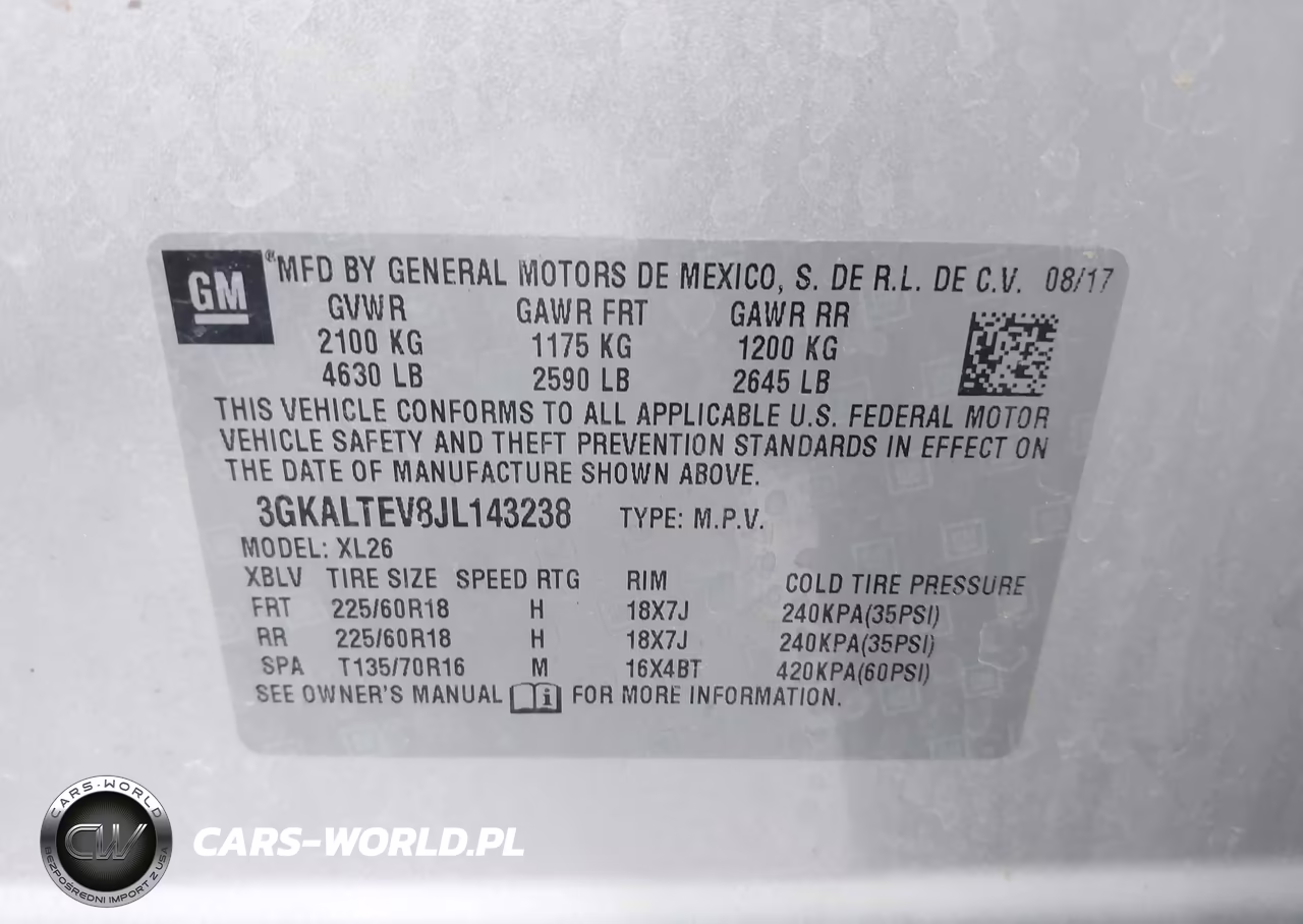 2018 GMC Terrain Sle VIN:3GKALTEV8JL143238 - 9