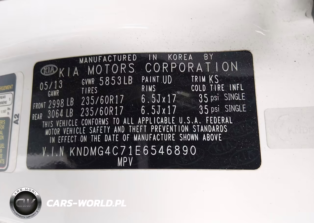 2014 Kia Sedona Lx VIN:KNDMG4C71E6546890 - 9