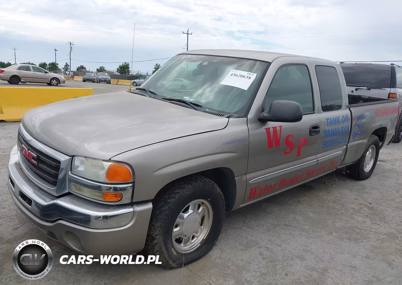 2003 GMC Sierra 1500 Sle VIN:2GTEC19V031163046 - 2