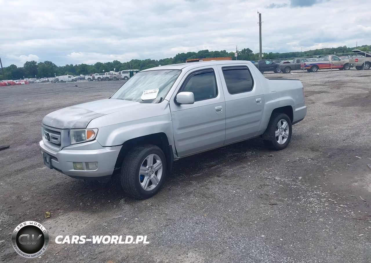 2010 Honda Ridgeline Rtl VIN:5FPYK1F57AB007771 - 2