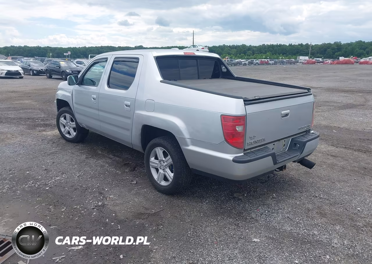 2010 Honda Ridgeline Rtl VIN:5FPYK1F57AB007771 - 3