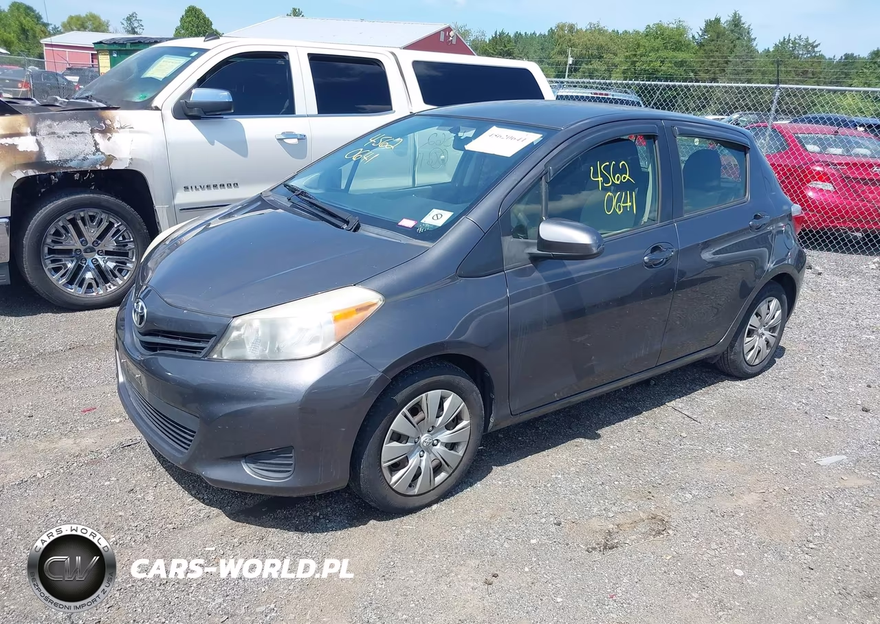 2013 Toyota Yaris Le VIN:JTDKTUD39DD544281 - 2