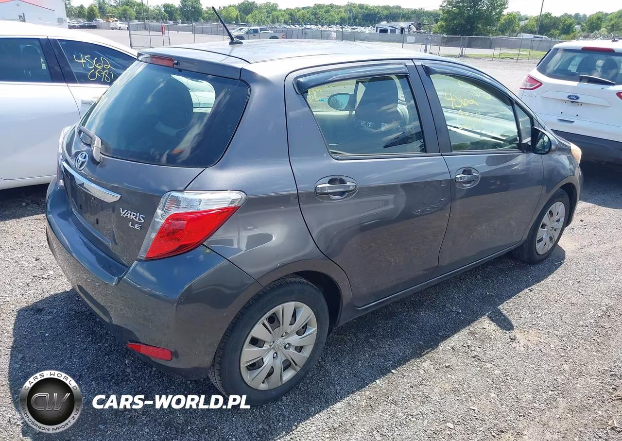 2013 Toyota Yaris Le VIN:JTDKTUD39DD544281 - 4