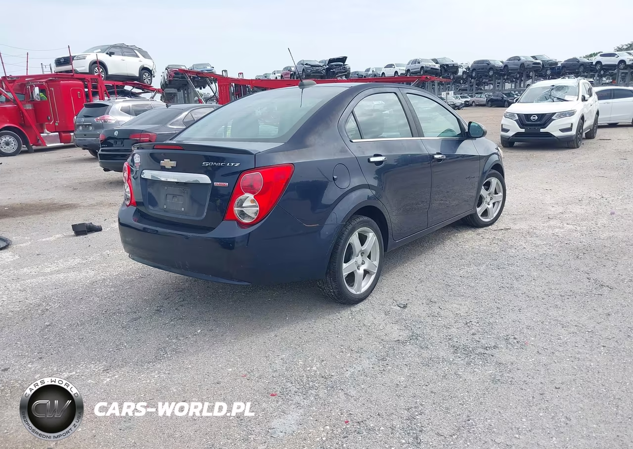 2016 Chevrolet Sonic Ltz Auto VIN:1G1JE5SB1G4134058 - 4