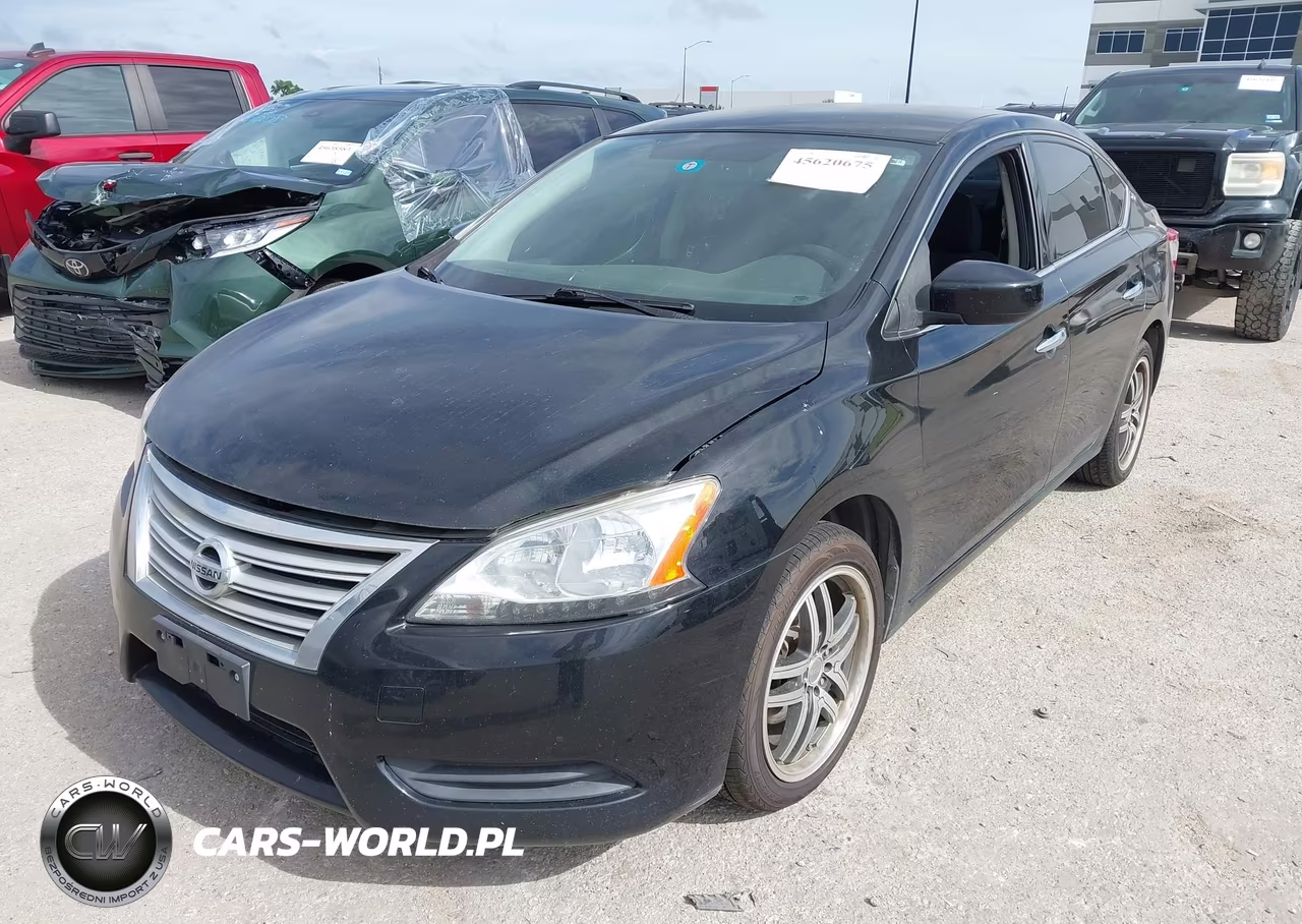 2014 Nissan Sentra S VIN:3N1AB7AP8EY208419 - 2