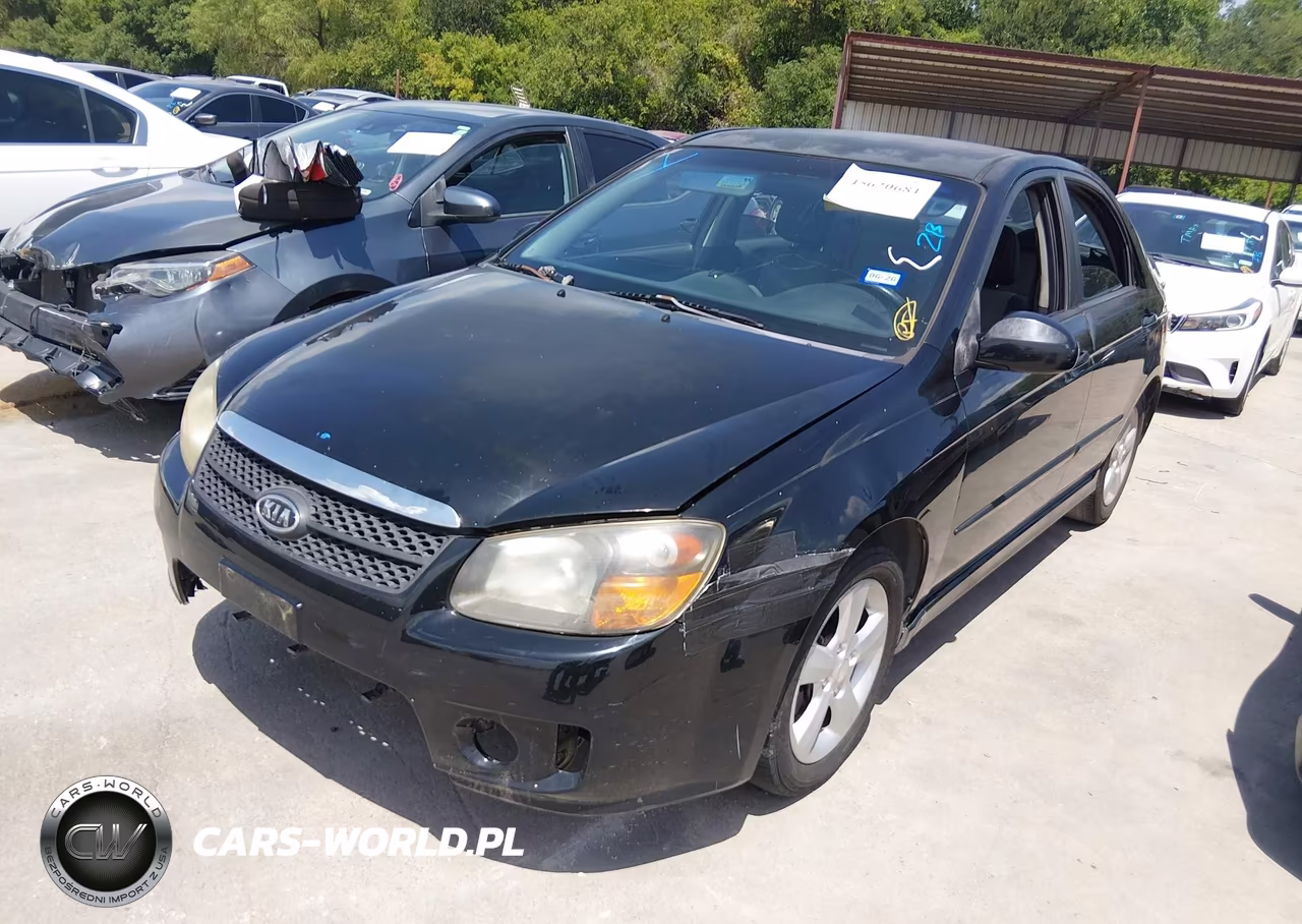 2009 Kia Spectra Sx VIN:KNAFE221995027093 - 2