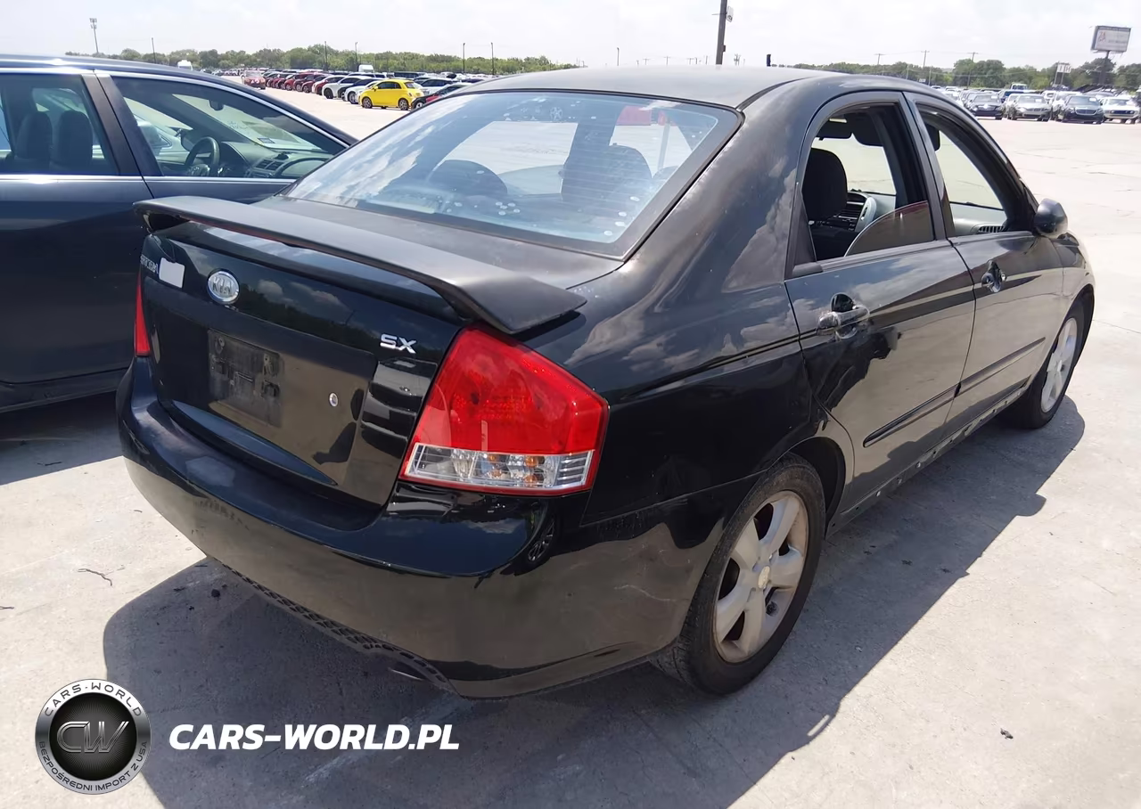 2009 Kia Spectra Sx VIN:KNAFE221995027093 - 4