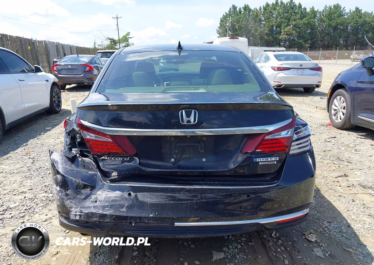 2017 Honda Accord Hybrid Touring VIN:JHMCR6F73HC029155 - 16