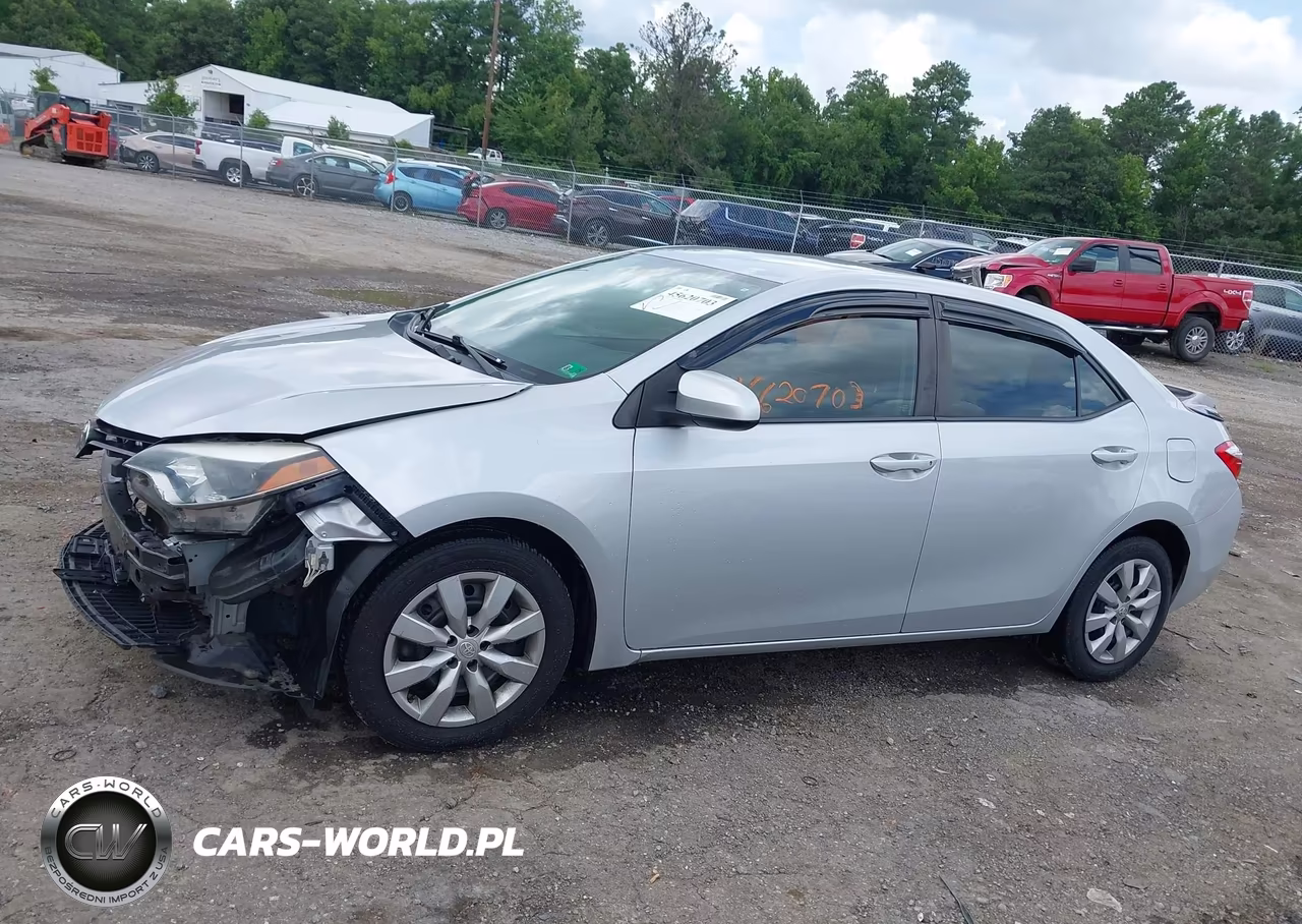 2014 Toyota Corolla Le VIN:2T1BURHE7EC140481 - 15