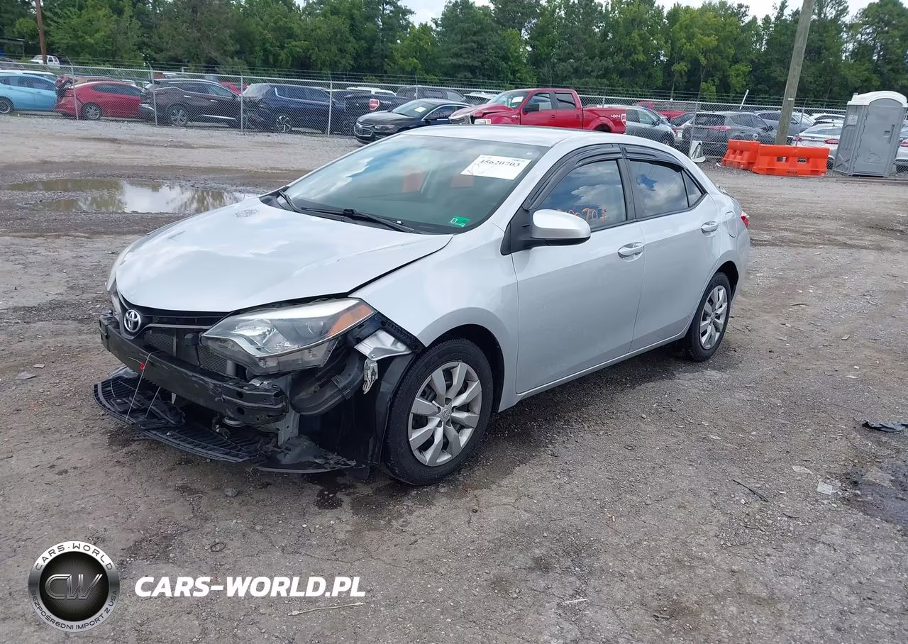 2014 Toyota Corolla Le VIN:2T1BURHE7EC140481 - 2