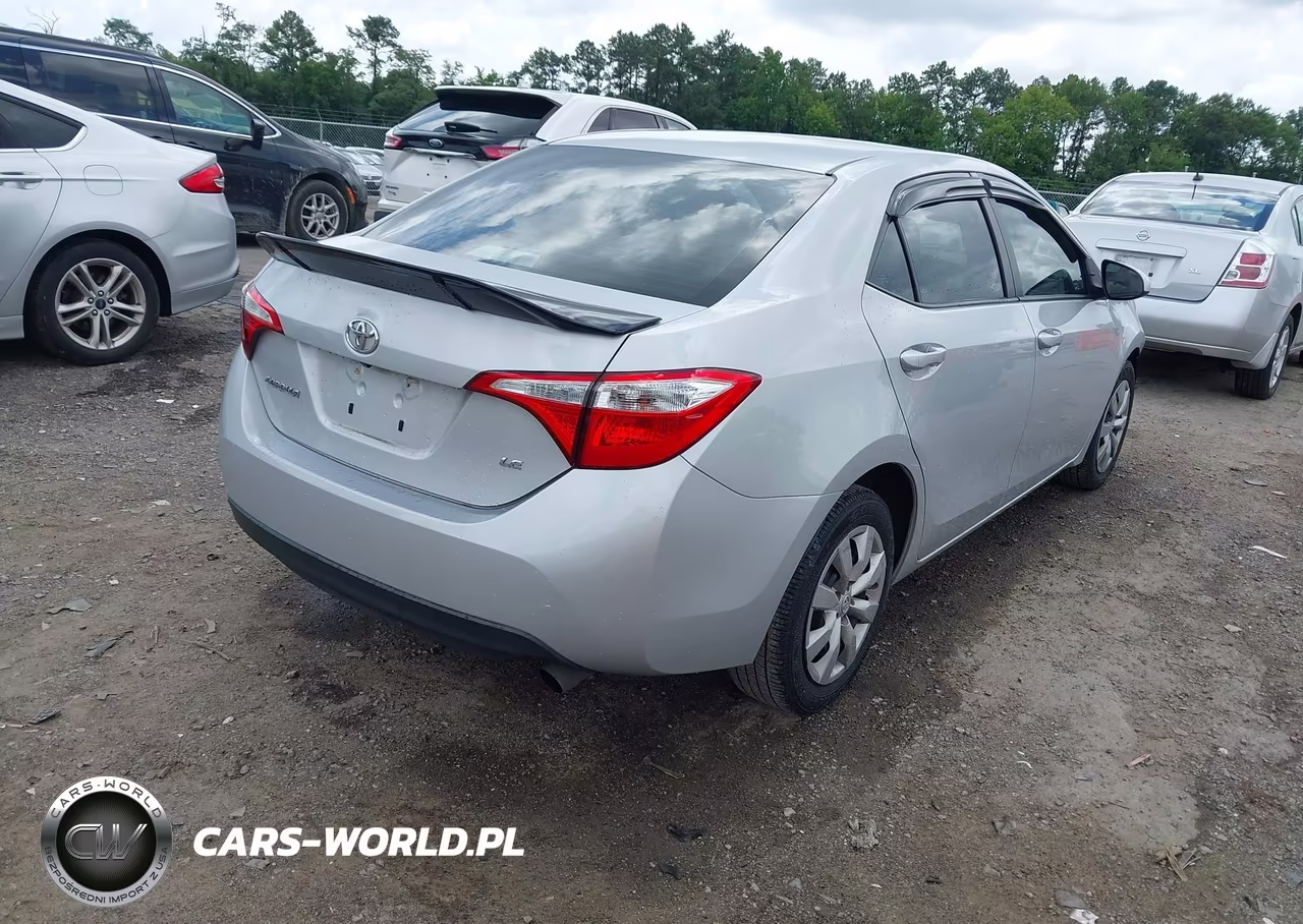 2014 Toyota Corolla Le VIN:2T1BURHE7EC140481 - 4
