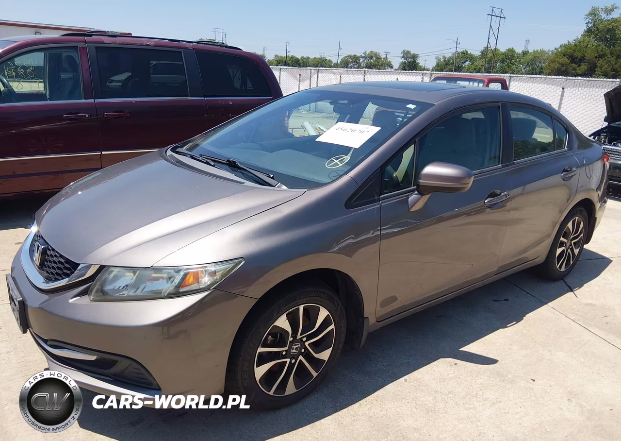 2014 Honda Civic Ex VIN:19XFB2F84EE022630 - 2