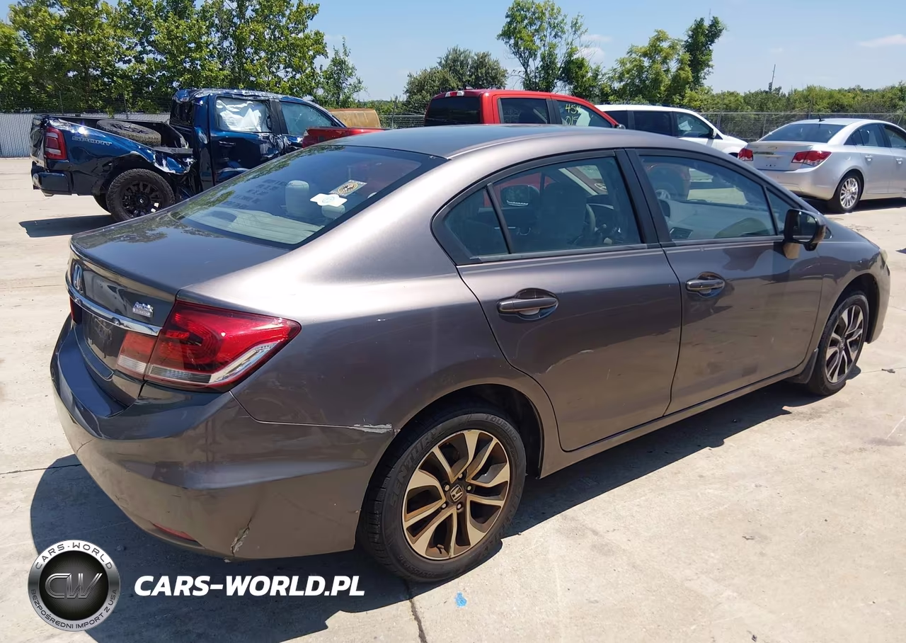 2014 Honda Civic Ex VIN:19XFB2F84EE022630 - 4