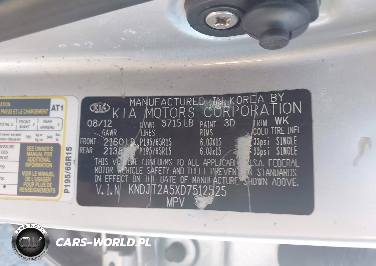2013 Kia Soul VIN:KNDJT2A5XD7512525 - 9