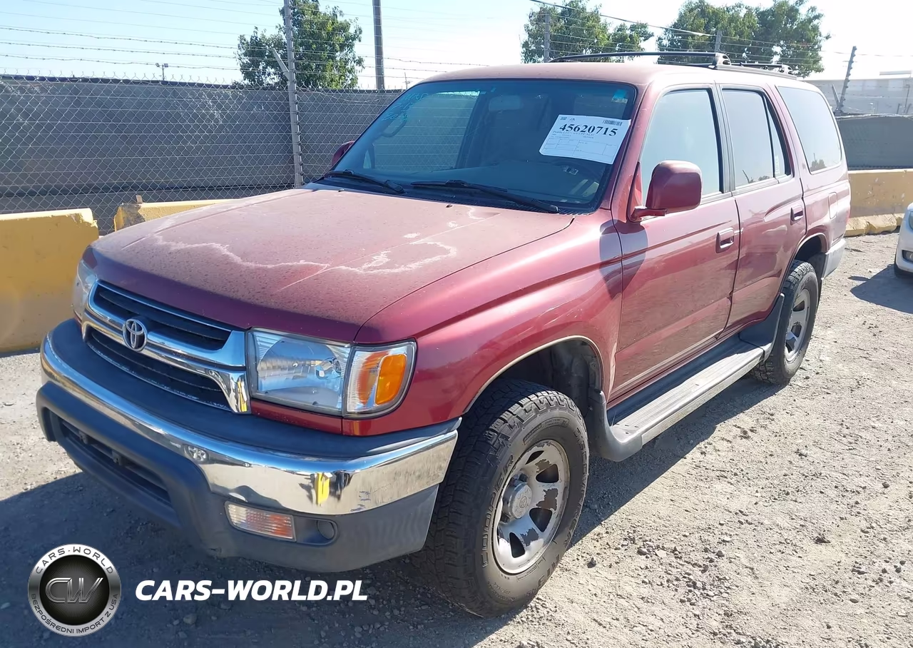 2001 Toyota 4Runner Sr5 V6 VIN:JT3GN86R510199914 - 2