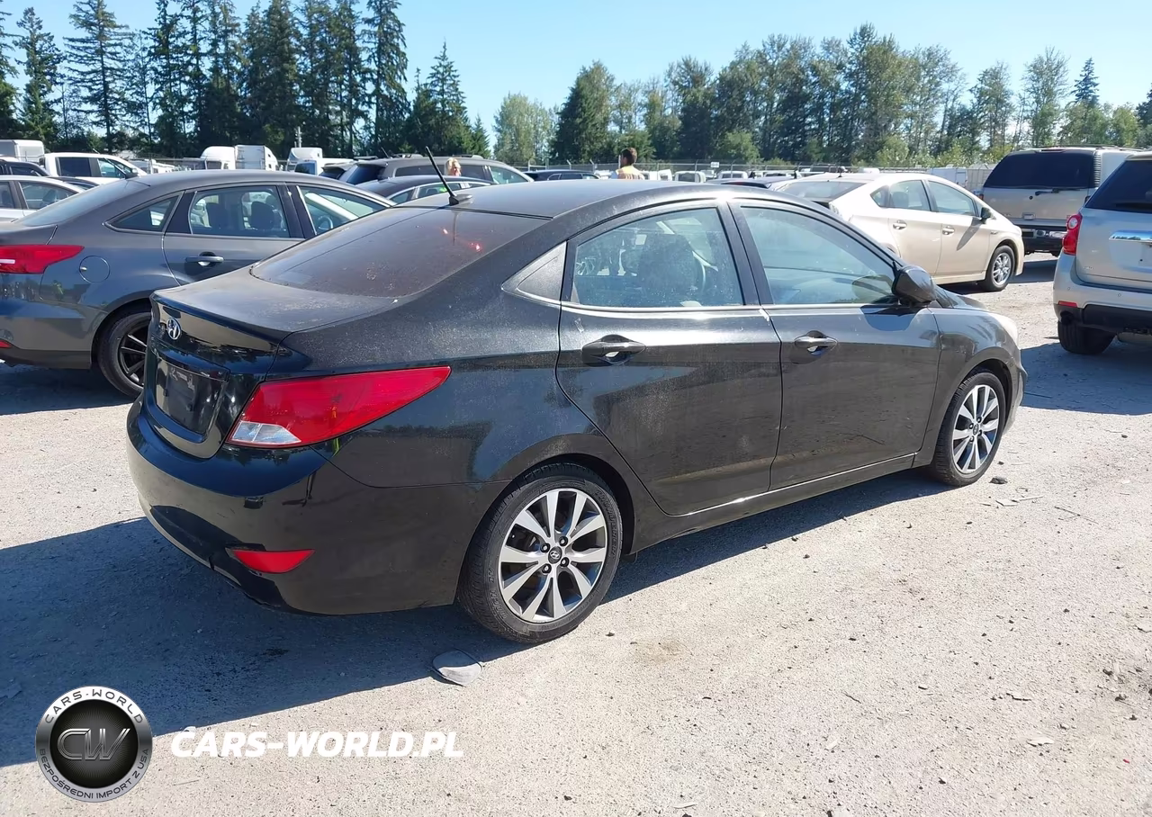 2017 Hyundai Accent Value Edition VIN:KMHCT4AE7HU354460 - 4