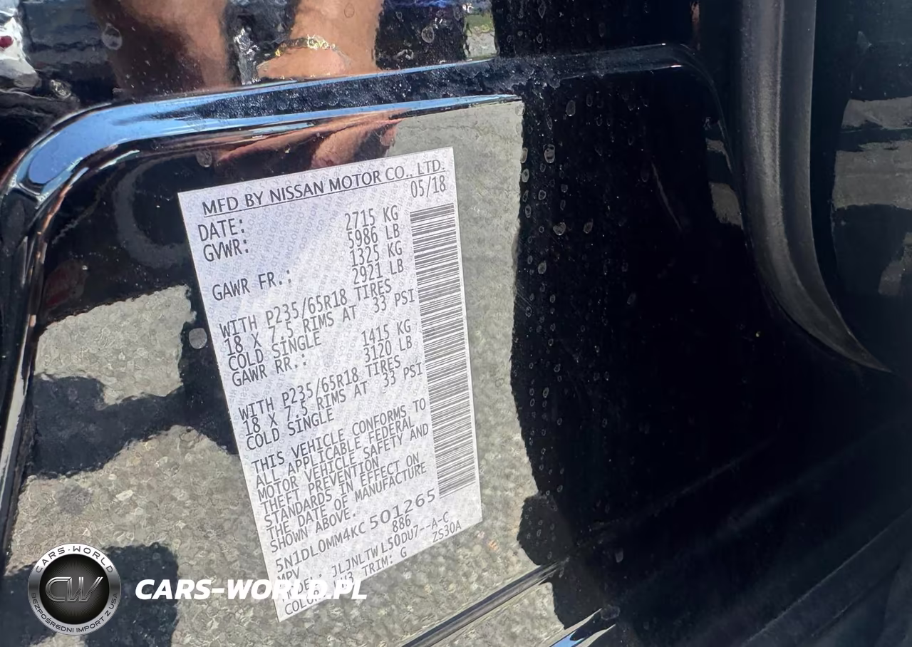 2019 Infiniti Qx60 Luxe VIN:5N1DL0MM4KC501265 - 9