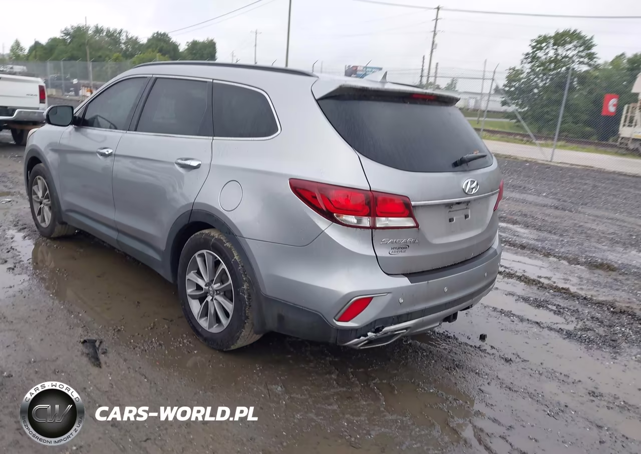 2017 Hyundai Santa Fe Se VIN:KM8SM4HF4HU226037 - 3